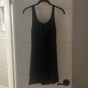 Black swim coverup